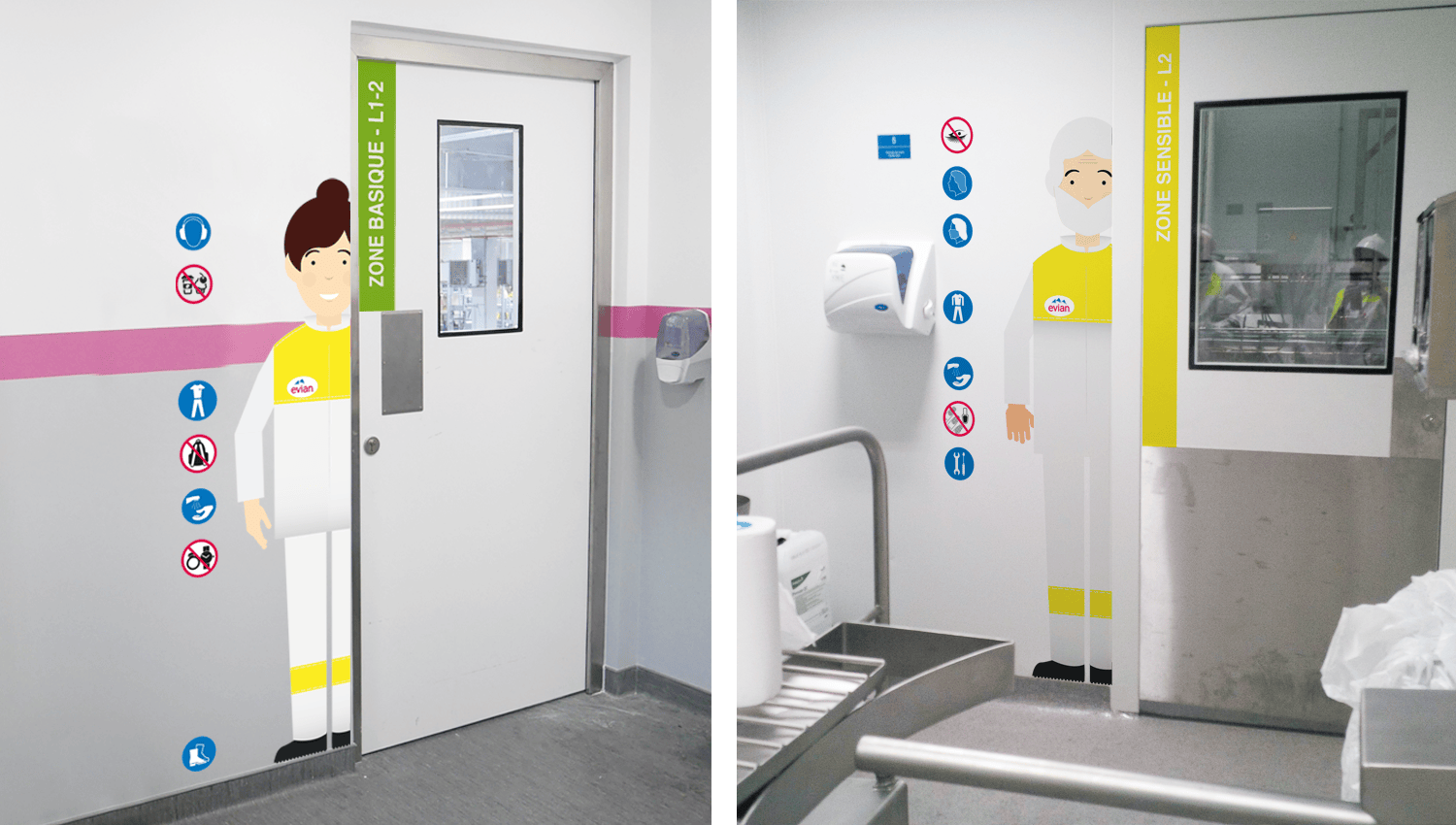 Danone Signalétique